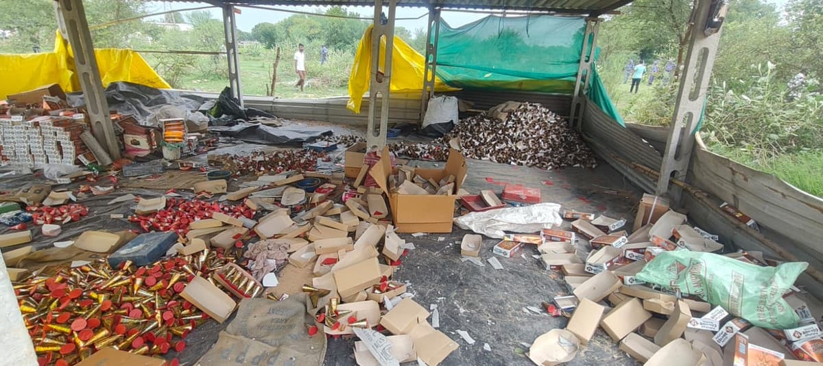 Tragedy Strikes: 8 Lives Lost in Illegal Ahmedabad Firecracker Factory Blast