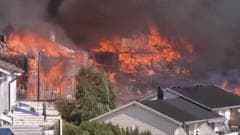 Devastating Wildfire in Norway Leaves Over 100 Homes in Ashes