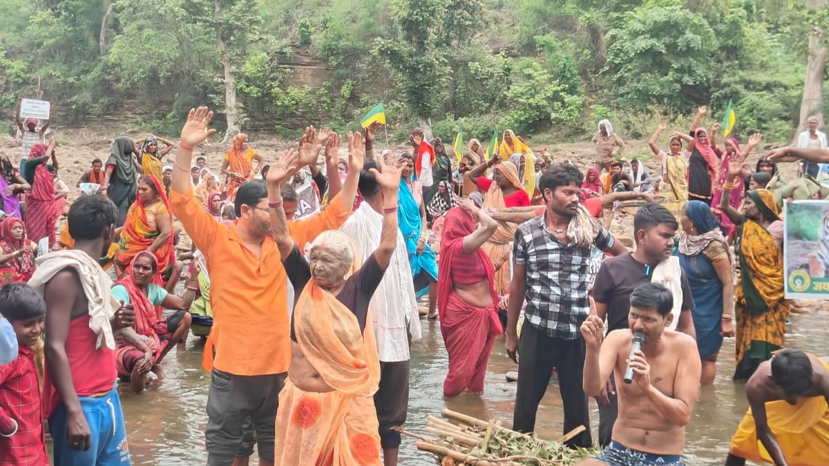 Protest Leader Detained After 14-Day Fast Amid Ken-Betwa Dam Controversy