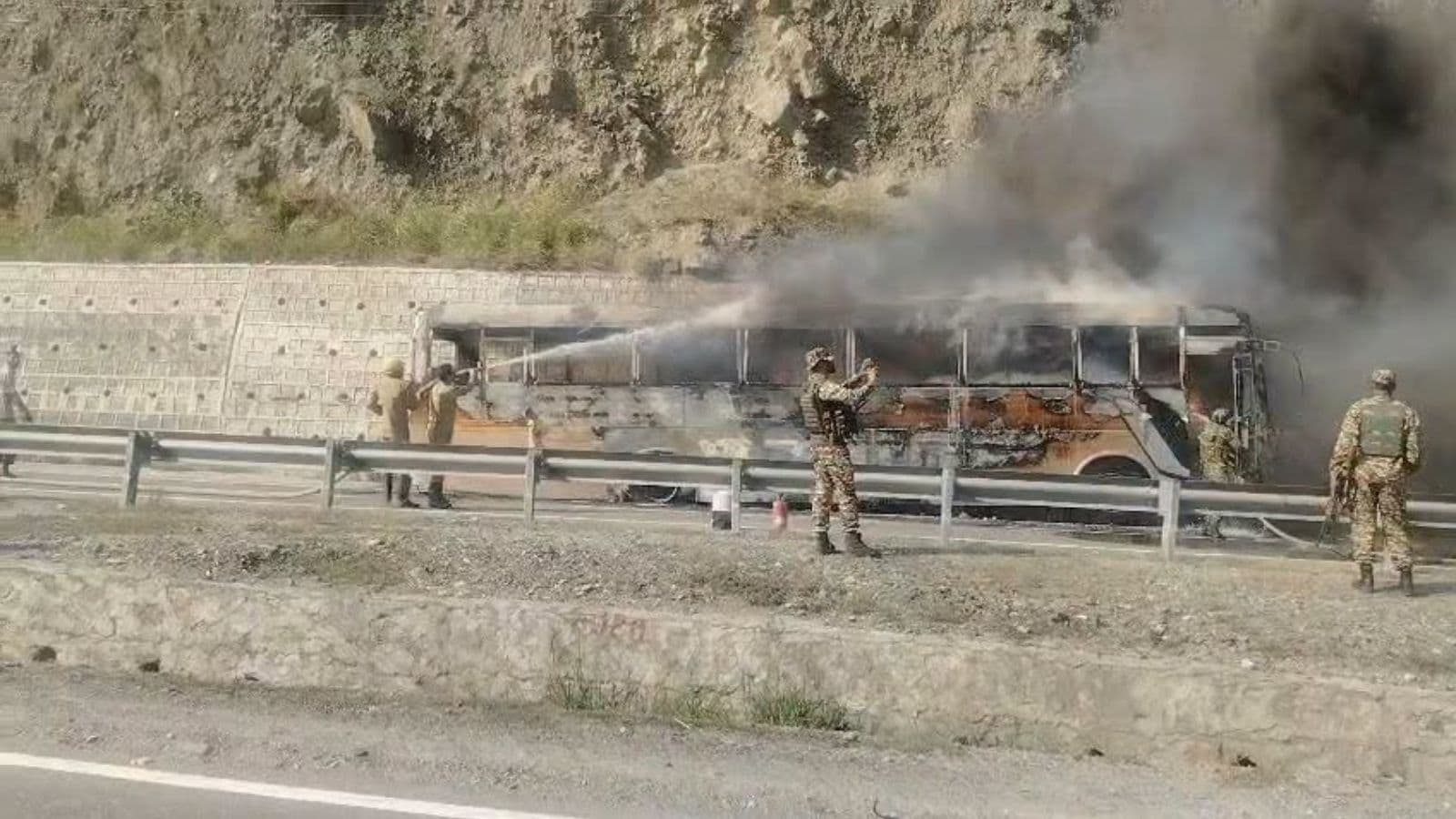 Heroic Rescue: CRPF Saves Amarnath Pilgrims from Bus Fire Disaster