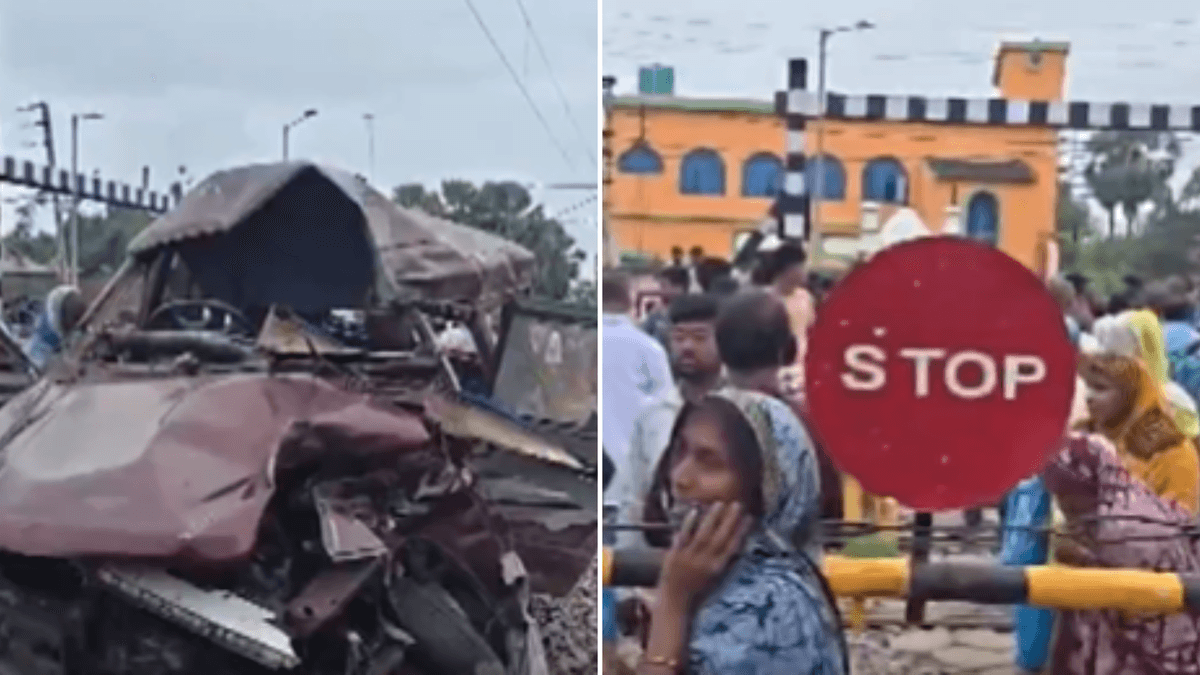 Tragedy Strikes: Train Collides with School Van in West Bengal, Three Lives Lost